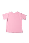 Rückseite rosa Bio Baumwoll T-Shirt