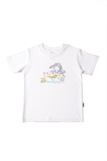 Bio Baumwoll T-shirt mit Meerjungfrauen Druck