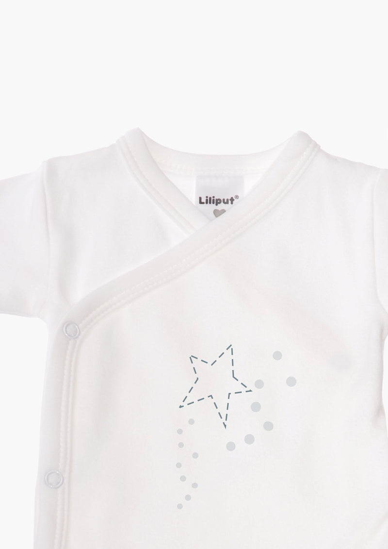 2er-Pack Kurzarm-Wickelbodys mit "Little King"