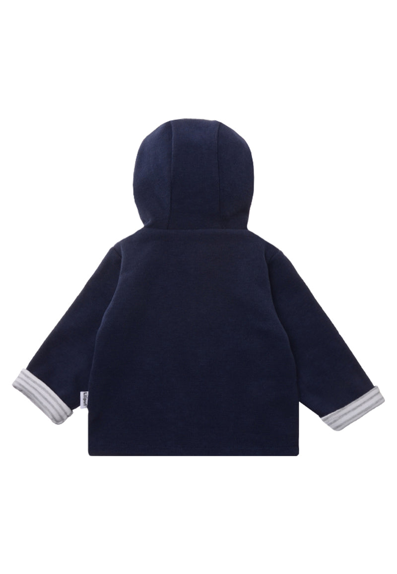 3-teiliges Rib-Strick-Set in Marine