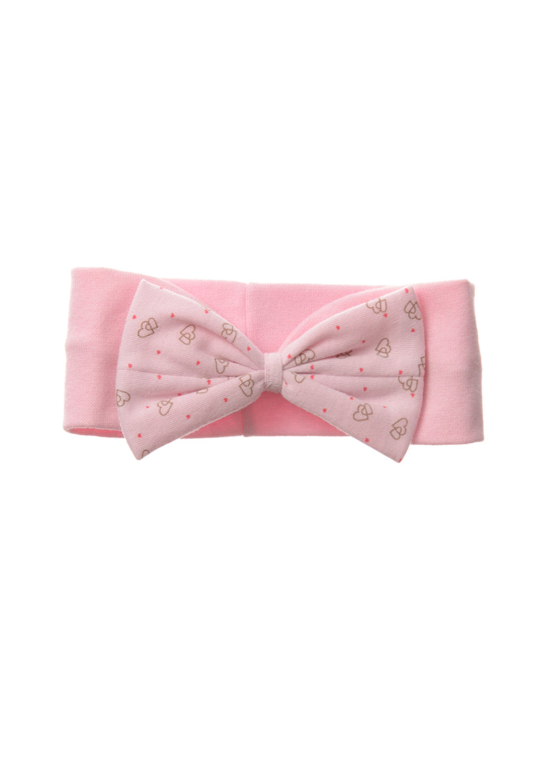 Set in rosa mit Herzchen, 3-teilig