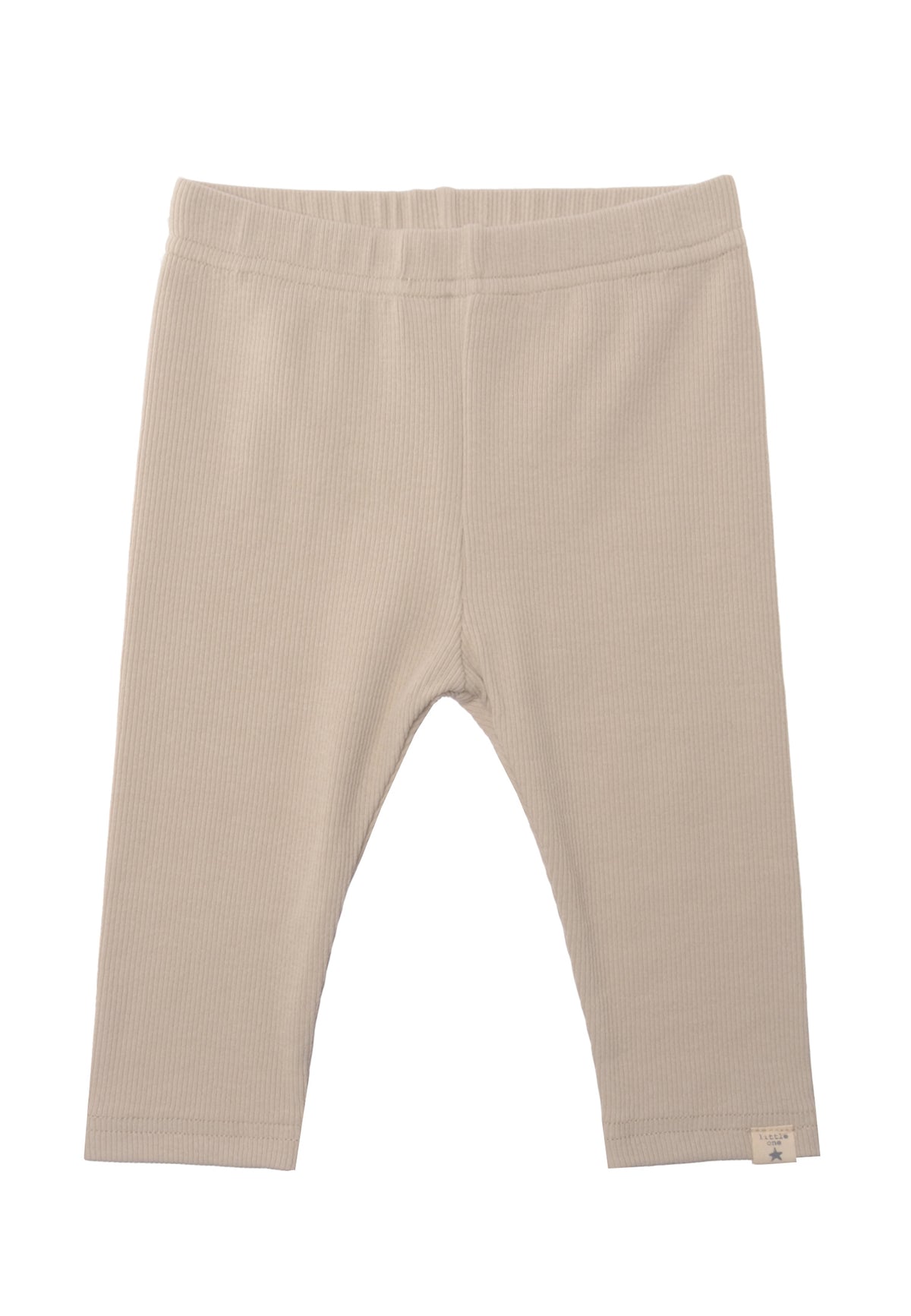 2er-Pack Babyleggings in beige und blau