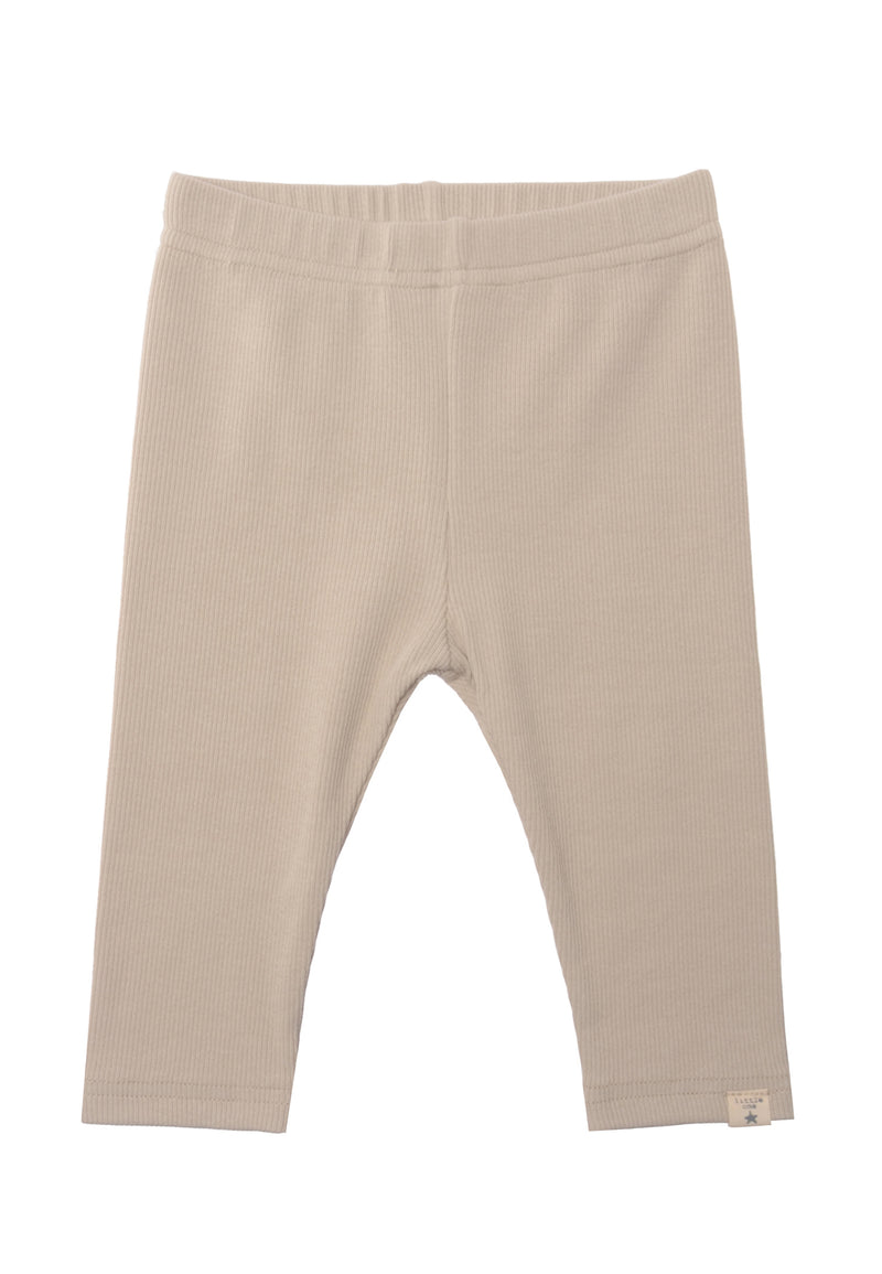 2er-Pack Babyleggings in beige und blau