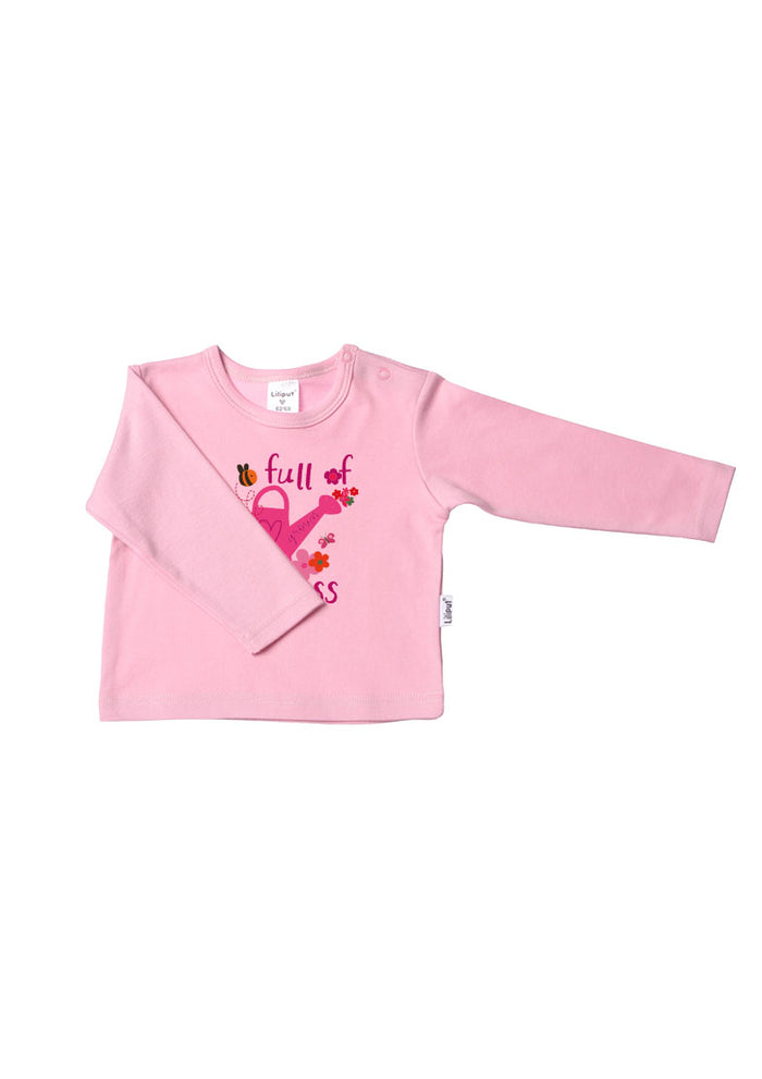 Langarmshirt Bio-Baumwolle rosa-Full of Goodness