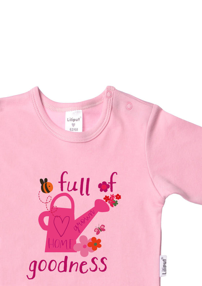Langarmshirt Bio-Baumwolle rosa-Full of Goodness