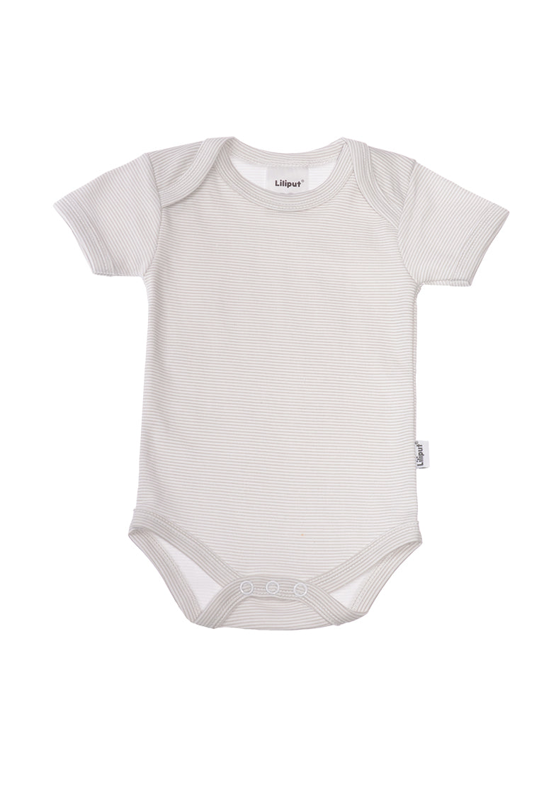 Rib-Strick-Set in grau, 5-teilig