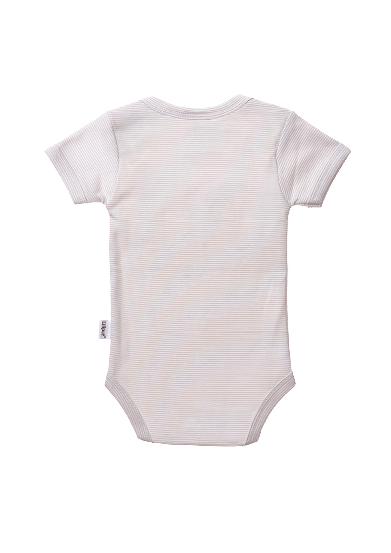 Rib-Strick-Set in grau, 5-teilig