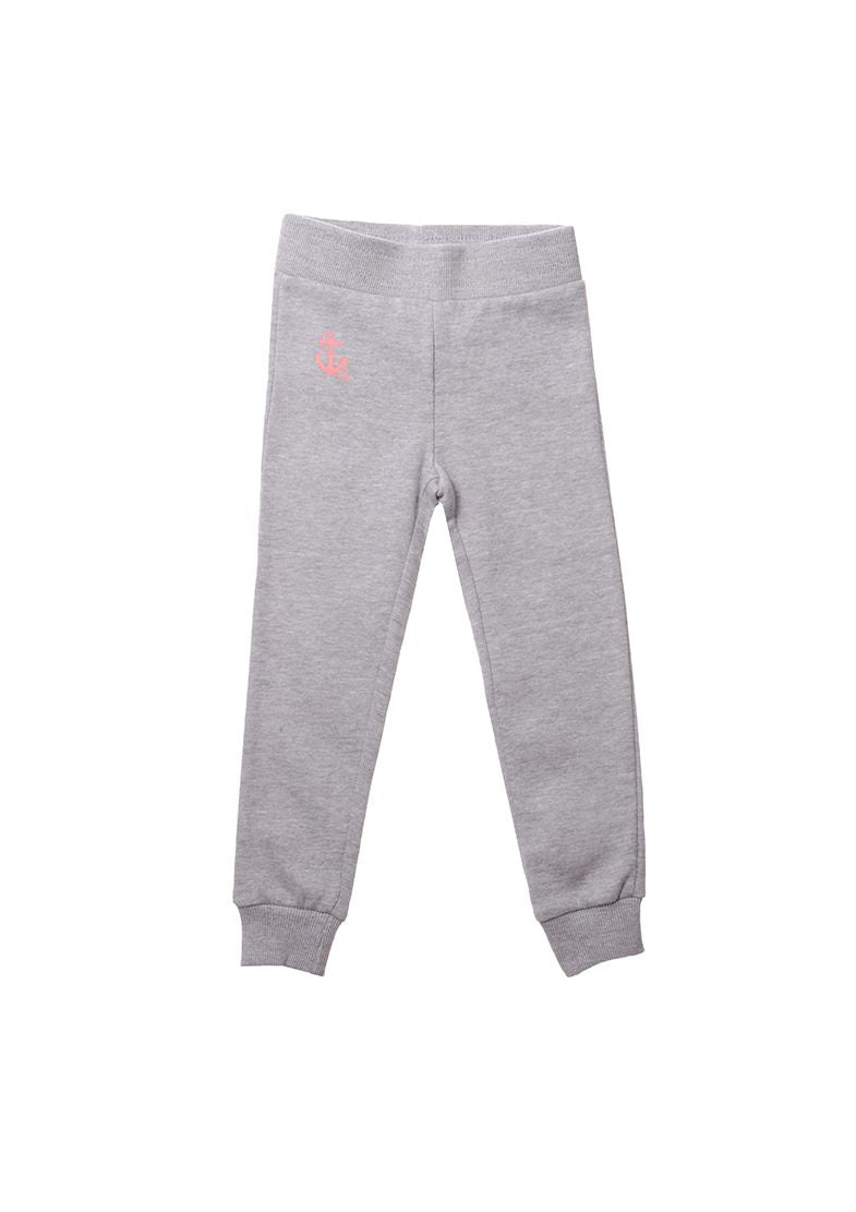 Jogginghose in grau mit Anker