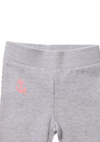 Jogginghose in grau mit Anker