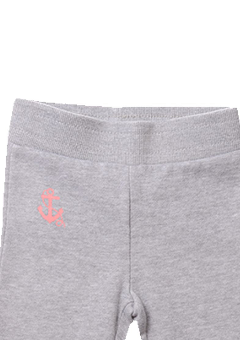 Jogginghose in grau mit Anker