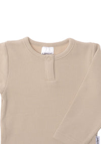 Detail Rippbody in beige 