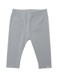 Baby Leggings mit kleinem Patch in blau