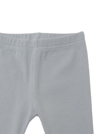 Detail Leggings blau
