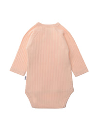 Rückseite Raglanbody in apricot
