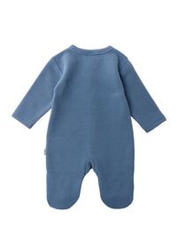 Overall in blau in Ottoman-Optik