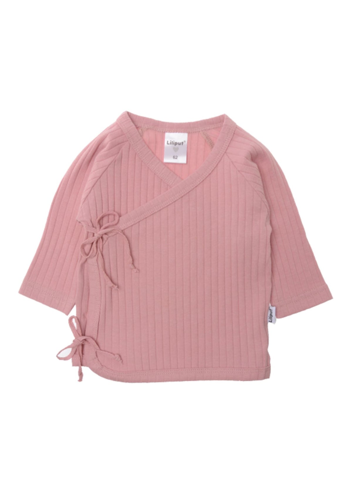 Wickeljacke in 7x2 Rippe in rosè