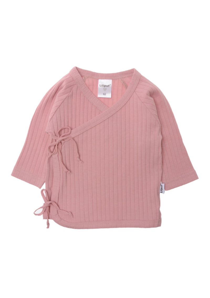 Wickeljacke in 7x2 Rippe in rosè