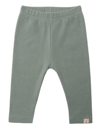 Baby Leggings mit kleinem Patch in schilf