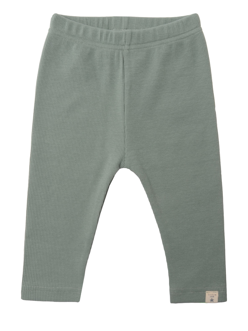 Baby Leggings mit kleinem Patch in schilf