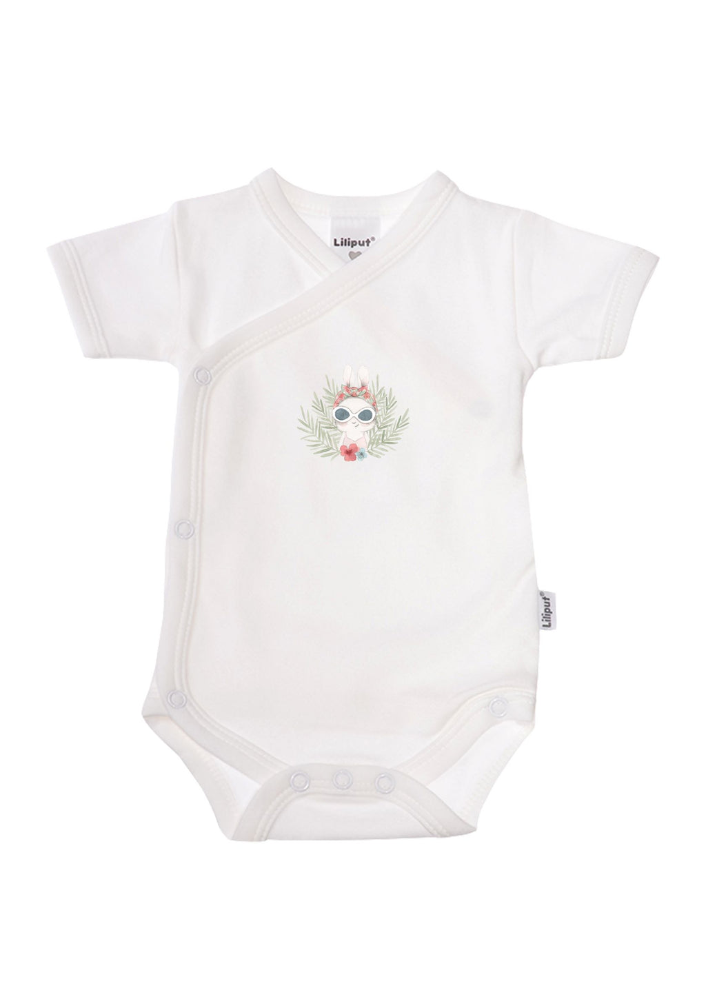 Liliput Babykleidung Wickelbodys in Naturfarben | Shirtbodies