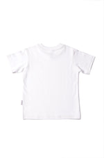 weißes T-Shirt aus Bio Baumwolle Rückseite