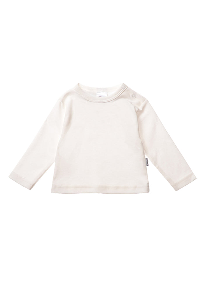 Langarmshirt in ecru