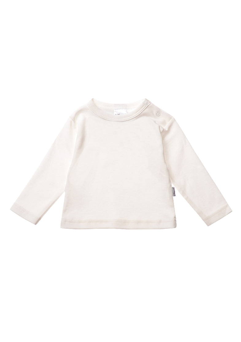 Langarmshirt in ecru