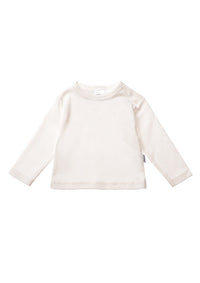 Langarmshirt in ecru