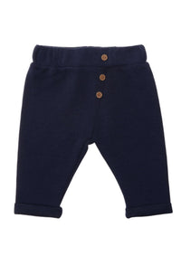 Ribstrickhose in marine