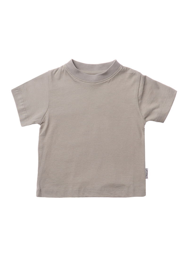 2er-Pack T-Shirts aus Bio-Baumwolle in Khaki und Hellblau