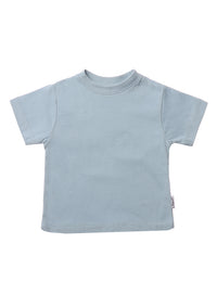 2er-Pack T-Shirts aus Bio-Baumwolle in Khaki und Hellblau