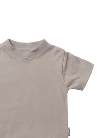 2er-Pack T-Shirts aus Bio-Baumwolle in Khaki und Hellblau