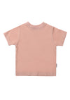 2er-Pack T-Shirts aus Bio-Baumwolle in Rosé und Blau