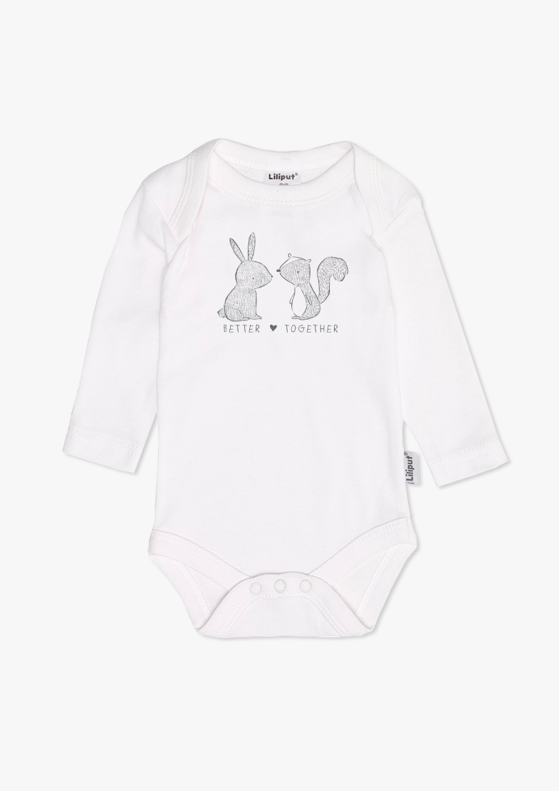 2er-Pack Langarm-Amineckbodys mit Wild Forest