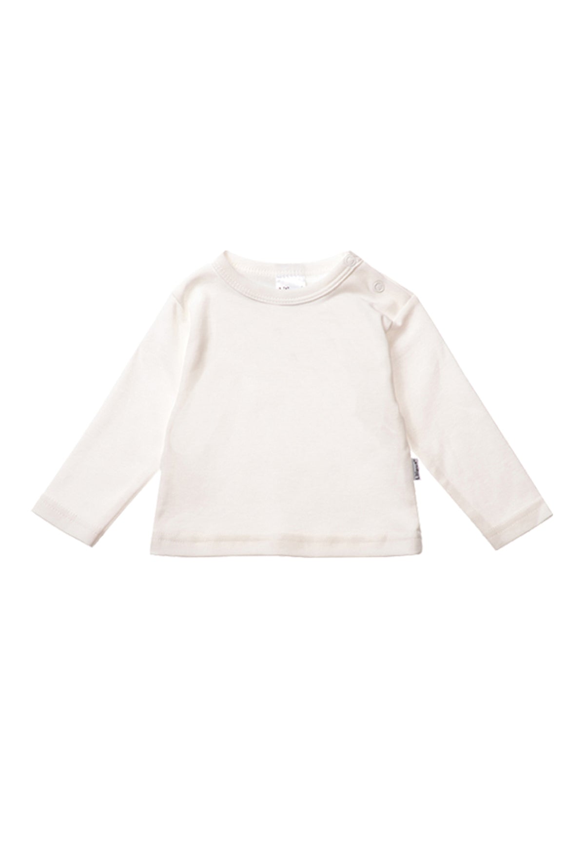 Langarmshirt in ecru.