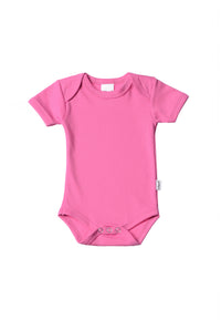 Kurzarmbody in pink.
