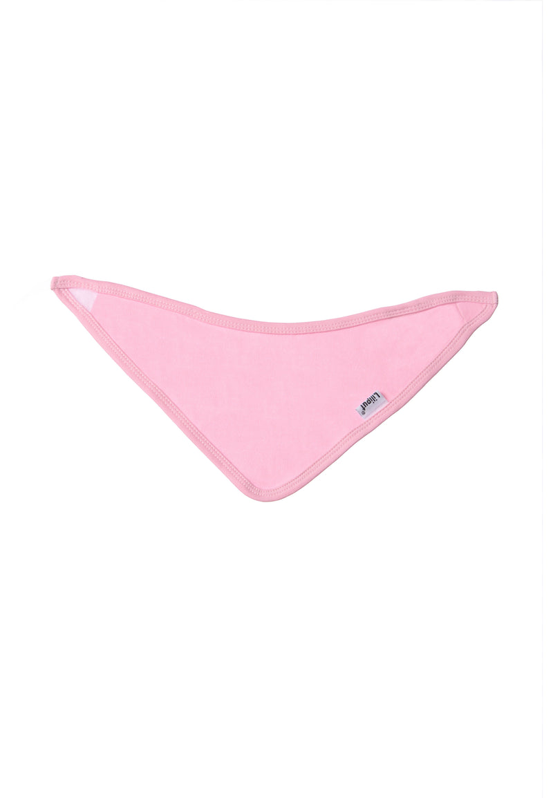Halstuch in rosa mit Klettverschluss.