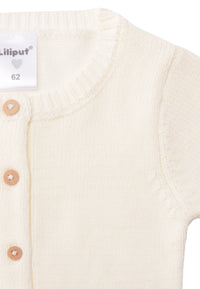 Detail Ausschnitt Strickoverall