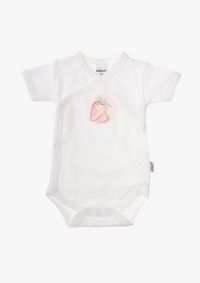 2er-Pack Kurzarm-Wickelbodys mit Flamingo