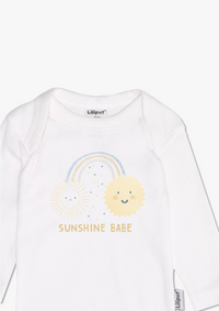 2er-Pack Langarm-Amineckbodys mit Sunshine