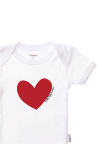 3-teiliges Set, Kurzarmbody mit "cutest little human"