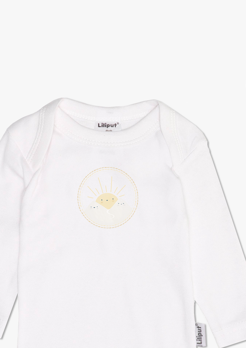 2er-Pack Langarm-Amineckbodys mit Sunshine