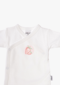 2er-Pack Kurzarm-Wickelbodys mit Flamingo