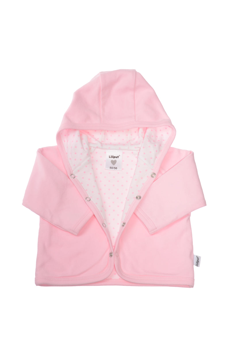4-tlg. Babyset Jacke mit Ringeldessin