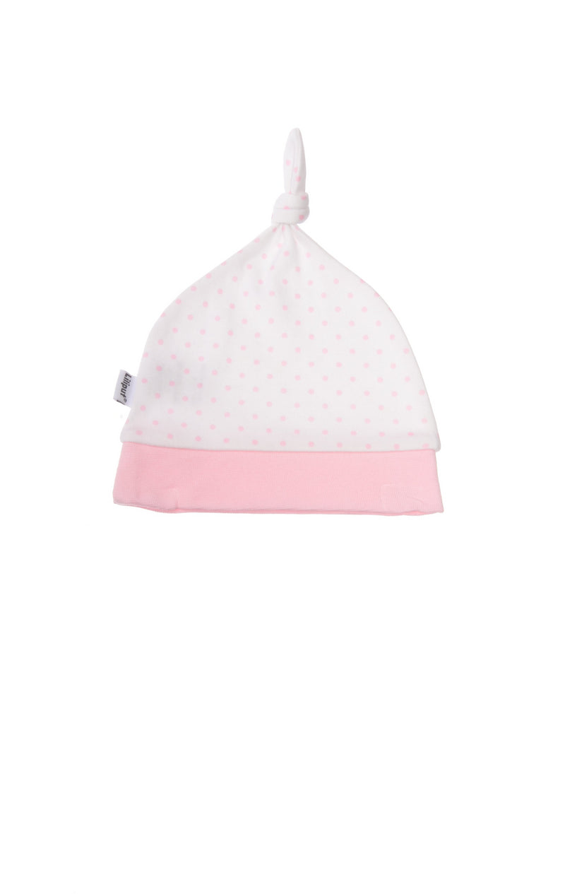 4-tlg. Babyset Mütze mit Umschlag