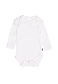 Amineckbody in weiß mit langem Arm.