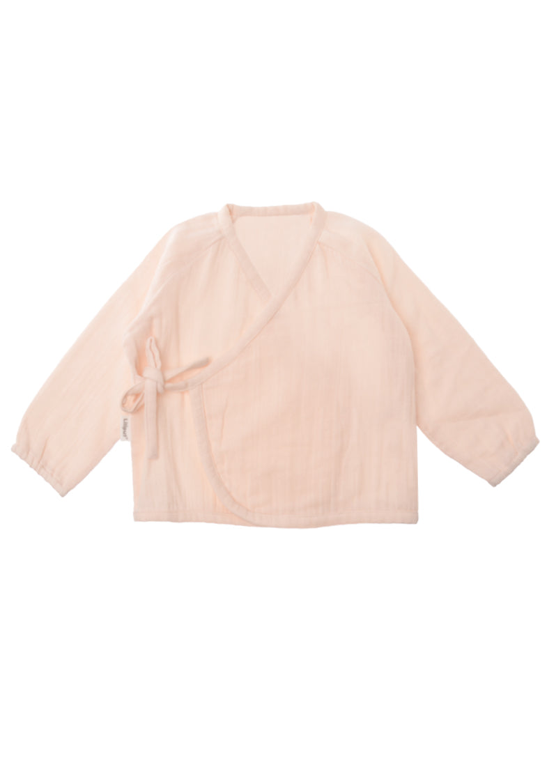 2-teiliges Set aus Musselin in rosa