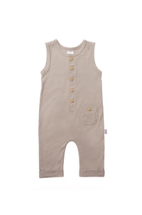 Jumpsuit mit passendem Halstuch in olive