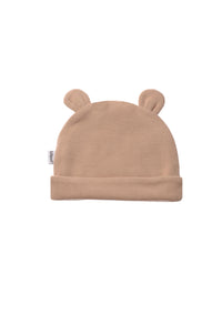 Rib-Strick-Set mit Hose in beige, 5-teilig