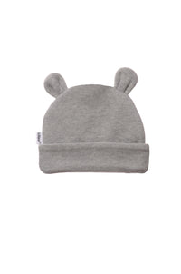 Rib-Strick-Set in grau, 5-teilig